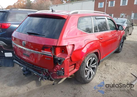 2022 Volkswagen Atlas 3.6L V6 Sel from USA, damaged, VIN 1V2BR2CA5NC534663